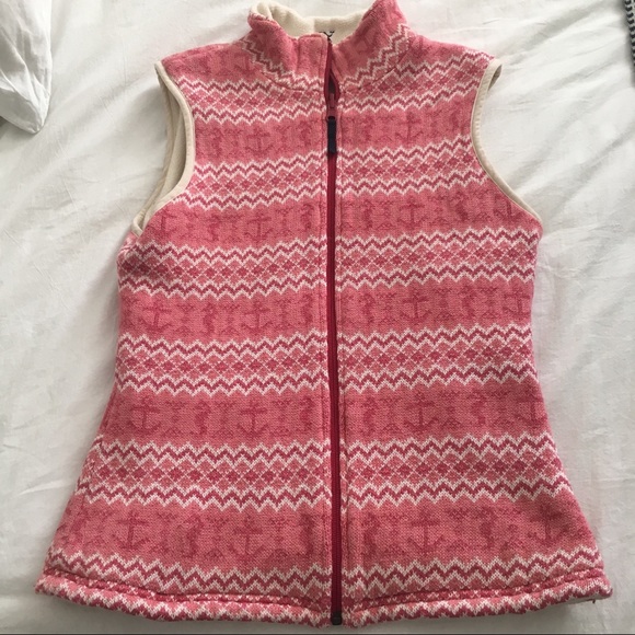 Vineyard Vines reversible fleece vest - Picture 2 of 5